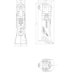 Metabo MT 18 LTX Multicutter - Powerful Performance, No Battery Included (SKU: 4007430287700)